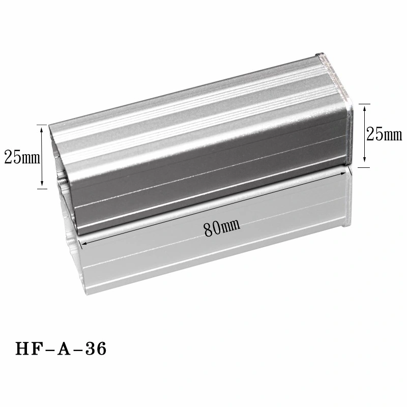 Extruded Aluminum PCB Housing Electronic Sensor Box