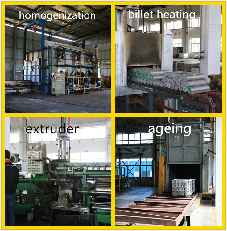 China Custom Profile Aluminum Extrusion Round/Square/Oval Extruded Tube/Tubing/Pipe/Piping